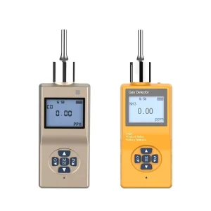 ES20B High Precision Portable LPG Gas Analyzer Industrial HCL Gas Leak Detector With Pump