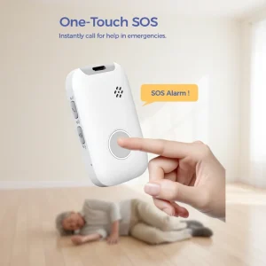 EV04 EV07B EV12 Elderly SOS Panic Button Pendant 4G GPS Personal Tracker with Two-Way Calling