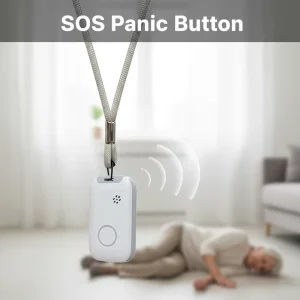 EV12 Small GPS Tracking Device with Two-Way Call, Emergency SOS Calling and Help Alarm for Seniors