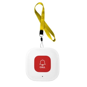 Elder Alarm WiFi Panic Button Portable SOS Device Seniors No Monthly Fee Compatible Tuya Smart Life APP 1 Year Warranty App