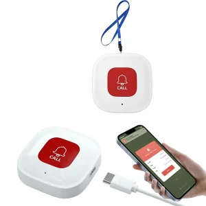 Elderly Alarm WiFi Call Button Nursing Home SOS Emergency Button CF101W