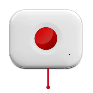 Elderly Emergency SOS Alarm Device Intercom System with Push Button, Pull Cord, DC3V Power and Caller