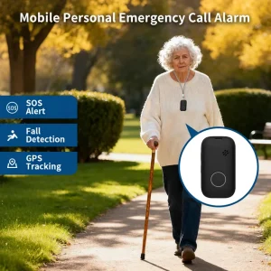 Elderly Fall Down GPS Positioning Tracker 4G Sos Alarm SOS Button 4g Security Devices for Hospital Home Personal Emergency Call