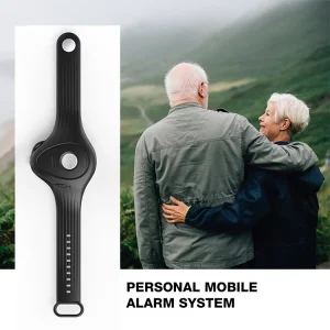 Elderly GPS Tracker SOS Bracelet with Emergency Call, 4G, and IP67 Waterproof Rating