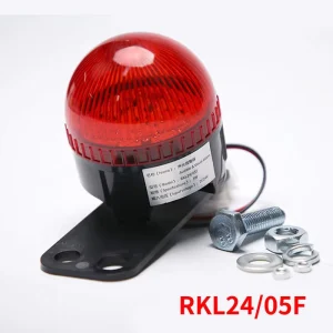 Elevator Emergency Alarm RKL2405F 24V Lift Audible and Visual Warning Signal Device for Elevator Maintenance
