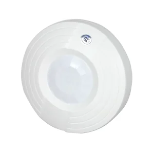 Embedded 360-Degree Ceiling-Mount PIR Motion Detector with Alarm for Smart Home and Hotel