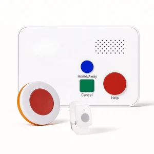 Emergency Call System for Elderly Disabled at Home Big Wireless Panic Alarm Button with 4G LTE CE Certified Remote SOS Alert