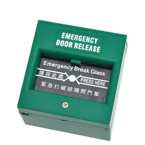 Emergency Fire Alarm Switch & Button Glass Breakage Access Control Manual Alarm Waterproof Weatherproof ABS Plastic CE Certified