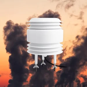 Environmental Gas Monitor RK300 08A B Outdoor Industrial O2 O3 H2S SO2 NO2 NH3 Detection ABS Housing