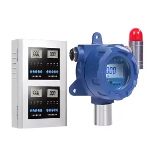 Explosion-Proof Fixed Industrial Gas Analyzer with Digital LCD, CE FCC IP SIL Certification, 16-Gas Detection