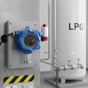 Explosion-Proof Fixed Online Gas Leak Transmitter and Alarm for H2, CH4 and LPG