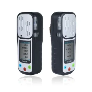 Explosion Proof Gas Alarm ATEX IECEx Certified High Accuracy Portable Multi Gas Analyzer Monitor Sound Light Vibration Alarm