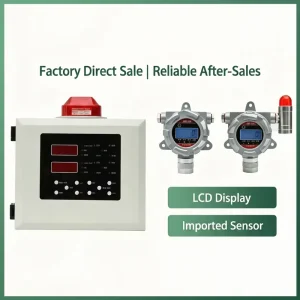 Explosion-Proof HCL Gas Detector Alarm and Concentration Monitoring Controller