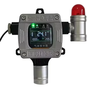 Explosion proof Two Stage Sound+Light Alarm Continuous High Temperature Toxic Gas Detector Short Response Time Infrared Remote