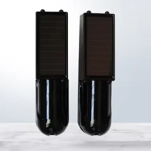 Exterior Solar Perimeter Barrier Beam Sensor, Active 2-Beam IR, for Alarm System