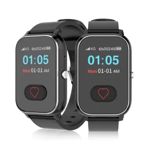 FA96 4G GPS Smart Watch for Elderly with Fall Detection, Video Call, Fitness Tracking, 4G SIM, and IP67 Waterproofing