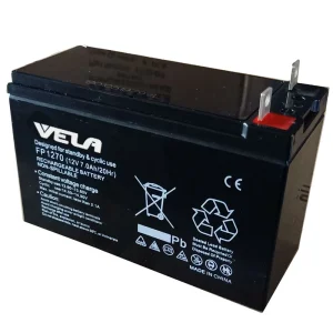FP1270 12V 7Ah Sealed Alarm Battery 20-Hour Maintenance-Free for Power Tools