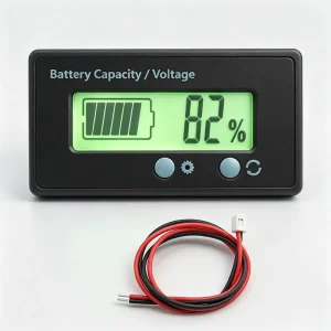 Factory 12V 24V 36V 48V LCD Acid Lead Lithium Battery Capacity Charge Level Indicator Voltage Status Meter Voltmeter