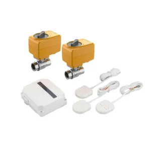 Factory Direct Brass Water Leak Detector with Audible Alarm for Household Water Pipelines