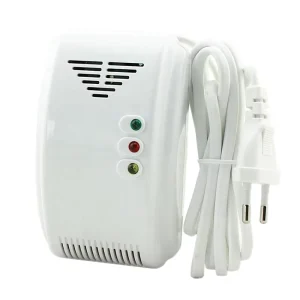 Factory Direct LS-838-1 LPG Gas Leak Alarm Detector 12V/220V with Sound, Light and Relay Output