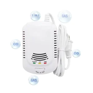 Factory LPG Leak Gas and CO 2-in-1 Detector Carbon Monoxide Gas Analyzer Alarm