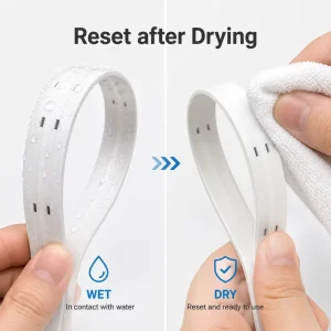 Factory OEM Flexible Data Center Water Leak Detection Cable with Custom Length PET Flat Sensing Tape and Sound Alarm