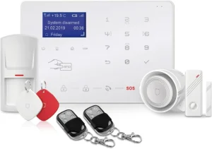 Factory Price 4G/2G Intrusion WiFi Touch Anti-Thief GPRS/GSM Wireless Burglar Home Security Alarm with APP Control