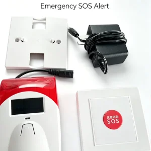 Factory Wireless Emergency Button Alarm Disabled Toilet Call Button Barrier free Elderly Distress Alarm Equipment