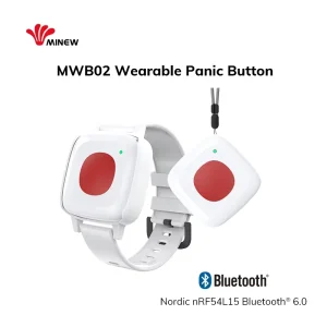 Fall Alert Elderly SOS Tracker Wristband Wireless Emergency Button Bracelet Smart BLE Bluetooth SOS Alarm Panic Button