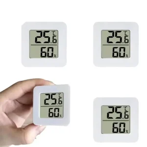 Fast Delivery Clear LCD Display Accurate Temperature Humidity Meter Monitors Mini Digital Thermo Hygrometer