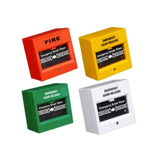 Fire Alarm Door Access Control Exit Switch Button Emergency Break Glass Door Release