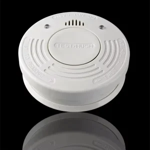Fire Alarm Smoke Detector with 10-Year Battery, RoHS, VdS, and EN14604