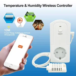 Fireproof WiFi Room Temperature Humidity Sensor Industrial Heating Monitoring High Quality Stable Performance