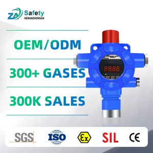 Fixed Combustible Gas Alarm Methane Leak Detector Toxic Gas Detector
