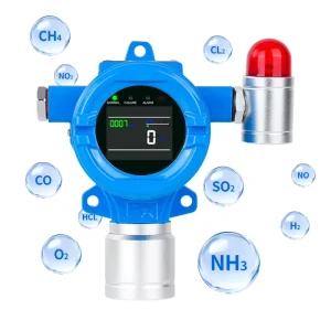 Fixed Combustible Toxic Single Gas Detector VOC Acetylene Ammonia Nh3 H2S Ph3 Ch4 Gas Detector for Industrial