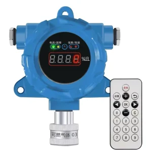 Fixed Industrial Natural Gas and LPG Detector Alarm with Control Panel