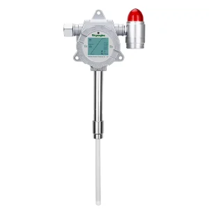 Fixed Online PM2.5 PM10 Dust Detector and Alarm Monitor for Dust Collector Chimneys