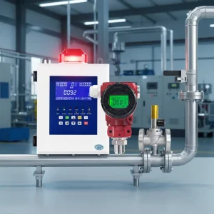 Fixed Pressure Detector 4-20mA PA Digital Pressure Measuring Instrument with Alarm Sensor and Transmitter