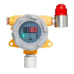 Fixed Propane LPG Gas Sensor Combustible Gas Leak Detector with LED Display Sound and Light Alarm Methane Gas Detector