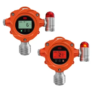 Flammable Petrol Gas Station Chemical Plant Equipment LEL LPG Fixed Gas Leak Detector Gas Monitor