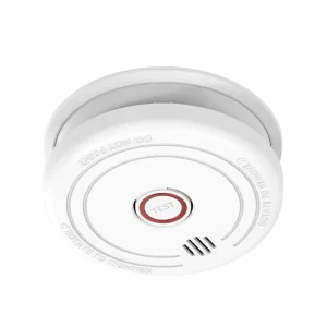 Flash Sale Stand Alone Photoelectric Smoke Alarm with DC 9V Battery EN 14604 Certified >10 Year Service Life
