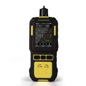 For 6in1 Gas Detector CH4 O2 CO H2S Flammable Toxic Gases Detector Alarm Internal Pump Rechargeable Lithium Battery Model