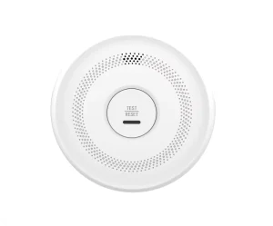 For EN14604 CE Certified Photoelectric Smoke Detector 10 Year Lithium Battery Fire Alarm Wireless Standalone Fire resistant ABS