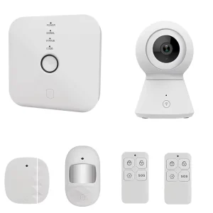 Free Sample Portable ABS Wireless Intelligent Home Security System with GSM Wi Fi Smart Alarm PIR Motion Sensor & SOS Function