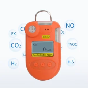 Freon Co Ozone Sf6 Ethylene Propane Methanol Hcn Hcl H2 Helium Nh3 So2 Co2 Flammable Hc H2S Portable Single Toxic Gas Detector