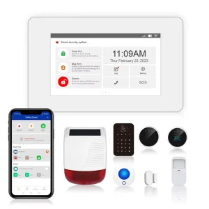 G1 WiFi 4G Dual Network Home Intruder Anti Theft Security Alarm System Remote Control APP SMS Prompt Telephone Alarm
