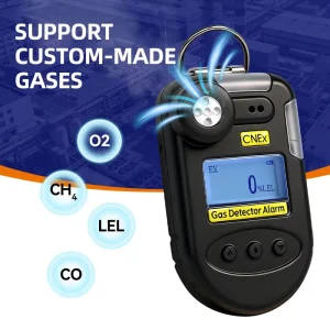 G10 Handheld Gas Leak Detector Combustible Gas Monitor LCD Screen Sound Light Vibration Alarm
