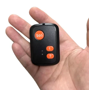 GPS Panic Pendant with Two-Way Communication and SOS Button for Seniors