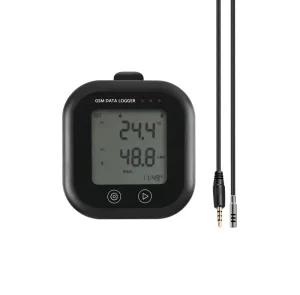 GSM-200E LCD Temperature Humidity Data Logger with SMS Alarm for Warehouse Use