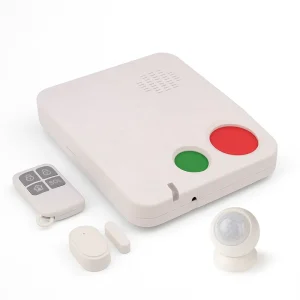GSM Elderly Care Alarm System with Fall Detection PIR Sensor Voice Call Personal Alarm for Call Center and Home Security